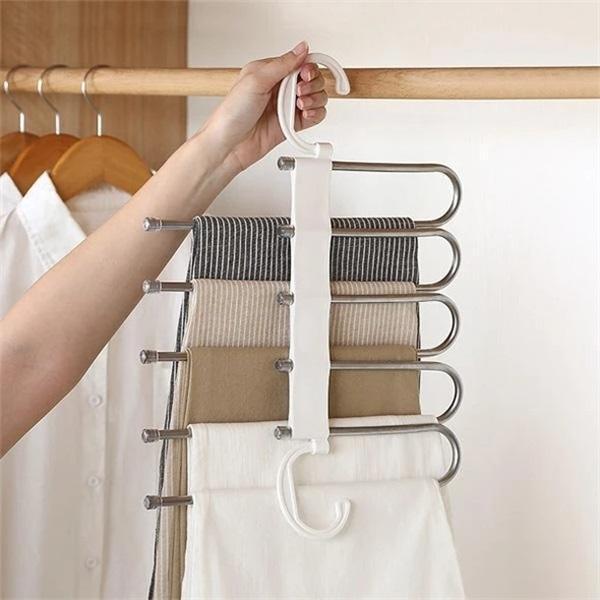 Multi-functional Pants Rack Pants Hanger Hanger Clothes Dry Rack Organizer Household Accessories Tools