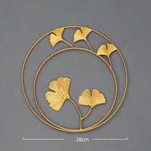 Load image into Gallery viewer, Nordic Style Leaf Shape Hanging Wall Painting Decoration Iron Art Creative Retro Home Living Room Bedroom Decor Accessories
