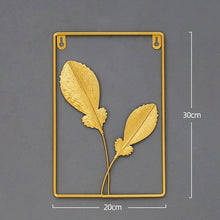 Load image into Gallery viewer, Nordic Style Leaf Shape Hanging Wall Painting Decoration Iron Art Creative Retro Home Living Room Bedroom Decor Accessories
